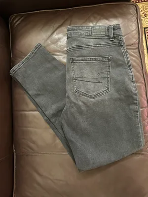 American Eagle Dark Wash Mom Jeans thumbnail 3