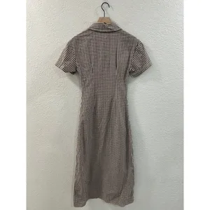NWT Charcoal Clothing Lua Maxi Dress (Choc Gingham) Size 4 thumbnail 8