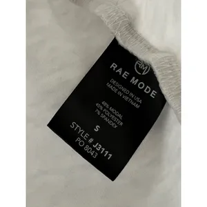 RAE MODE Half Zip Hoodie Small Gray Pullover Athleisure Sweatshirt Scuba thumbnail 4