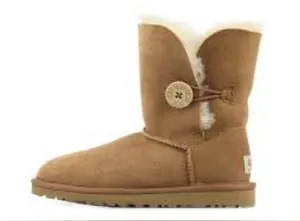 UGG Tan Bailey Button Boots Size 6 US thumbnail 1