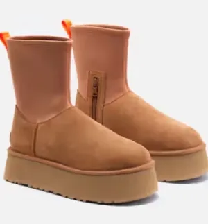 UGG Classic Dipper Platform Boot - Women's, Chestnut, size 8, NWT no box thumbnail 1