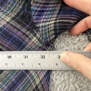 Free People Juniper‎ Ridge Snap Side Plaid Button Up Shirt Boho Grunge Women's S thumbnail 6