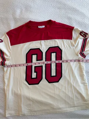 Miaou Knox Top GO Red White Rogue NEW NWT Large thumbnail 3