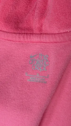 The Athletic Dept Nike Pink Zipper Hoodie thumbnail 3