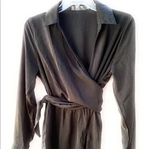 Missguided‎ Wraparound Shorts Romper thumbnail 3