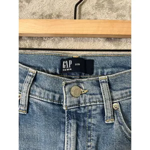 GAP Denim Maxi‎ Skirt Medium Wash Front Slit Casual Minimalist Y2K Chic 2/26 New thumbnail 3