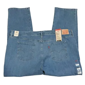Levi's 724 Jeans Women's Size 26W NWT High Rise Slim Straight Distressed Blue thumbnail 5