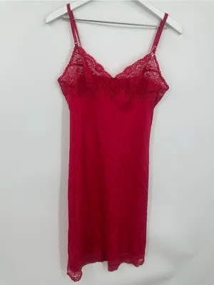 Vintage Y2K Red Camisole Dress Size Medium Whimsical Y2K Fairycore thumbnail 8