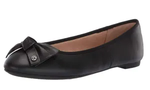 Circus by Sam Edelman Connie Leather Ballet Flat size 8 black thumbnail 3