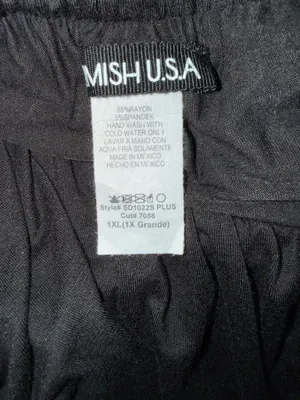 Black maxi dress Size XL thumbnail 2
