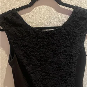 Apt. 9 Black Textured Mini Dress thumbnail 3