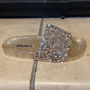 Weeboo Glitter Jelly Slides Size 7 thumbnail 2