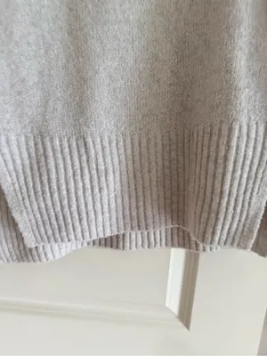 Lou & Grey Light Gray Crewneck Sweater thumbnail 2