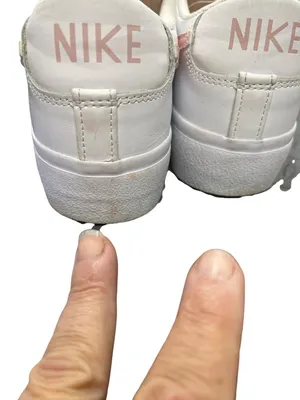 Nike Blazer low wms white pink platform sneakers shoes sz 8 SKU 10-184 thumbnail 14