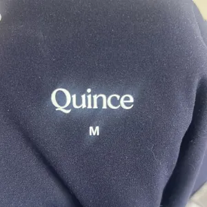 ✨Quince Ultra-Form High-Rise Crossover Flared Deep Navy Sz Medium Pants✨ thumbnail 10