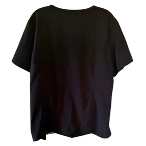 Disney Pixar Incredibles 2 Scrub Top XL Black V Neck Healthcare Shirt thumbnail 4