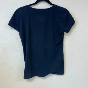 Y2k Abercrombie Peace Love Moose graphic tee navy thumbnail 5