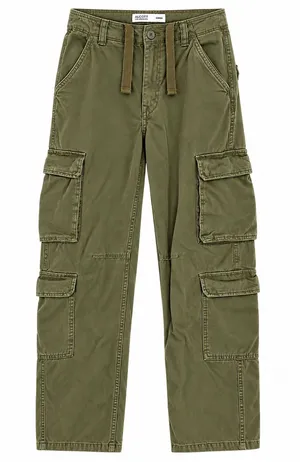 Alcott Pants Olive Multi Utility Cargo Women’s Trouser - US 26 thumbnail 1