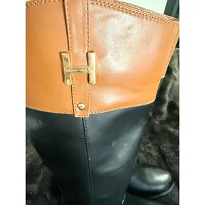 Tommy Hilfiger Shyenne 3 Womens Black Equestrian Boots Size 8 thumbnail 4