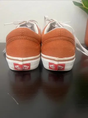 Vans Old Skool Orange Suede Low-Top Sneakers thumbnail 4