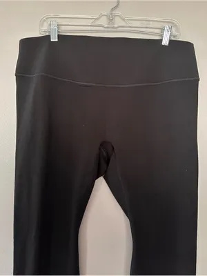 Fabletics PureLuxe Black High Waisted Leggings 3X Short thumbnail 2