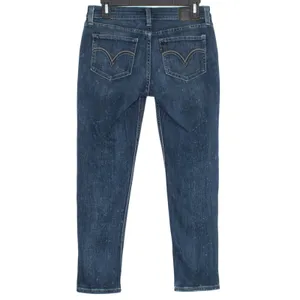 Levis Womens Jeans Cropped Zip Fly Blue Size 29 DZ thumbnail 6