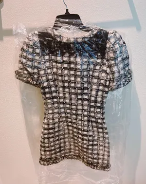 Love Shack Fancy Tweed Mini Dress thumbnail 3