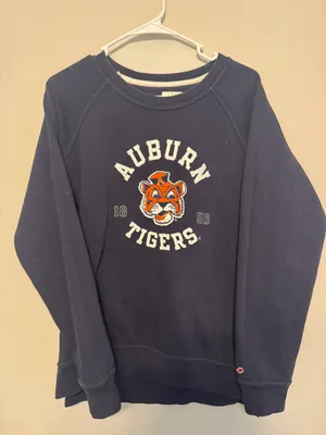 League Auburn Tigers Pullover Size M thumbnail 1