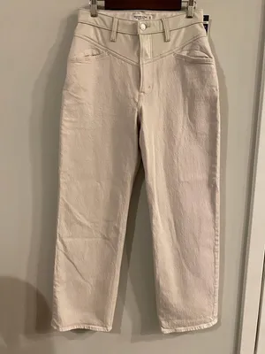 Abercrombie The 90’s Relaxed Jean High Rise Curve Love thumbnail 1