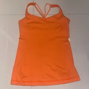 Lululemon Bright Orange Top thumbnail 1