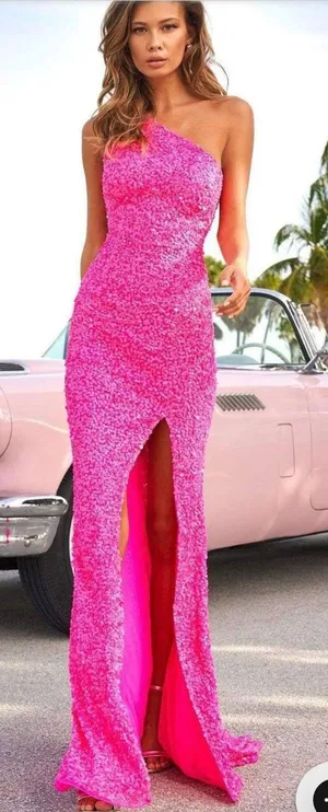 Sherri Hill Pink Prom Dress thumbnail 6