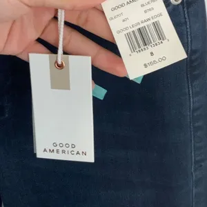 Good American Skinny distressed "Good Legs"‎ Raw Hem Jeans NWT thumbnail 2