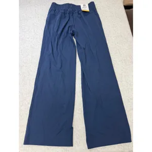 Members Mark Womens Travel‎ Wide Leg Pant Navy Blue Size Medium NWT thumbnail 4