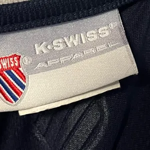 K Swiss • White Navy Quarter Zip Tennis Dress thumbnail 5