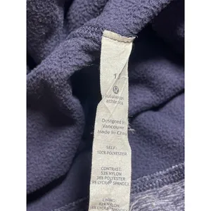 Lululemon Apres Run Pullover Women's Purple Hoodie Hooded Sweater Top Size 10 thumbnail 4