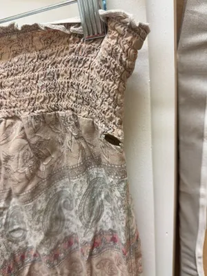O'Neill Women's Size L Paisley Print Smocked Waist Wide Leg Pants thumbnail 3