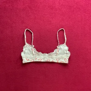 SKIMS fits everybody lace scoop bralette in candy heart print size S thumbnail 6