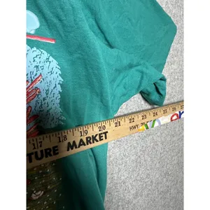 Vintage Best‎ Large T-Shirt Savannah Georgia Single Stitch Green Shells Beach thumbnail 13