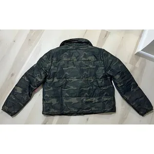 Juicy Couture NWT Women Small Camo Moto Puffer Jacket Fall Vintage Retro Y2K thumbnail 8