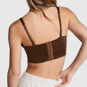 Victoria's Secret Pink SATIN LIGHTLY LINED CORSET TOP thumbnail 14
