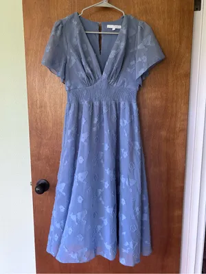Baltic Born June Smocked Midi Dress thumbnail 2