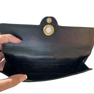 Gucci Authentic Signature GG Black Folding GG Wallet thumbnail 5