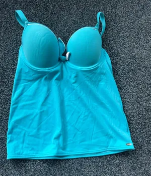 Freya bra bathing suit 34 DD full support flattering Blue Size undefined thumbnail 1