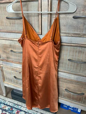 Altar'd State Dress Brown  thumbnail 4