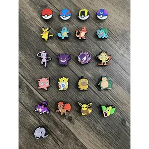 Pokemon Characters Video Games Charm For Crocs Shoe Charms - 21 Pieces thumbnail 1