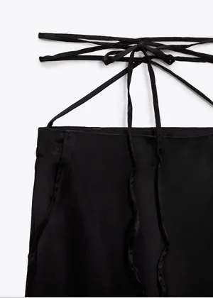 Zara Satin Pants thumbnail 4