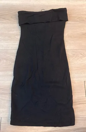 Bershka Dress Mini Black thumbnail 1