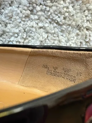 Franco Sarto Carolynn Platform Loafer black patent slip on shoes women size 10 thumbnail 4