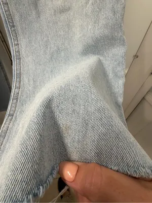Sincerely Jules Light Blue Distressed Wide Leg Jeans thumbnail 3