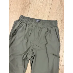 Eddie Bauer Womens Sage Green Ripstop‎ Nylon Stretch Jogger Pants EB005943 Small thumbnail 2
